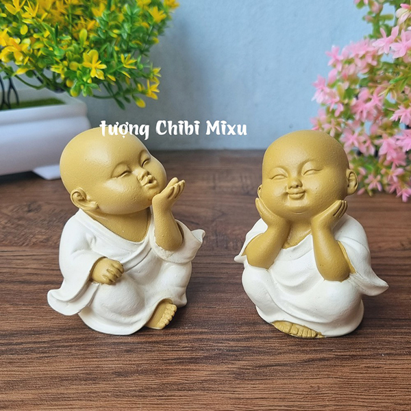 Bộ 02 chú tiểu Hồn Nhiên - Yêu Đời